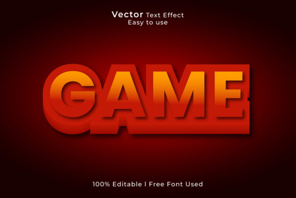 Game Text Effect - Free Design: Your Ticket to Visual Impact